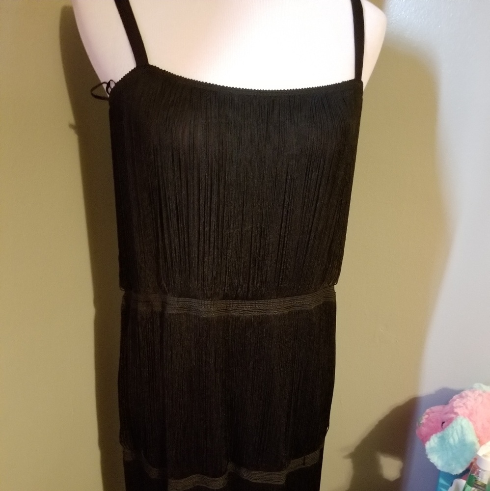 Fringe flapper dress